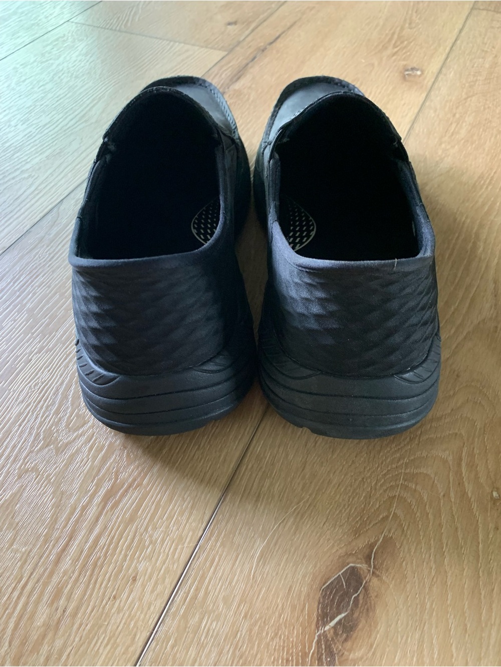 Skechers Slip-ins Black Slip-On Casual Shoe Wide Width - Picture 3 of 8